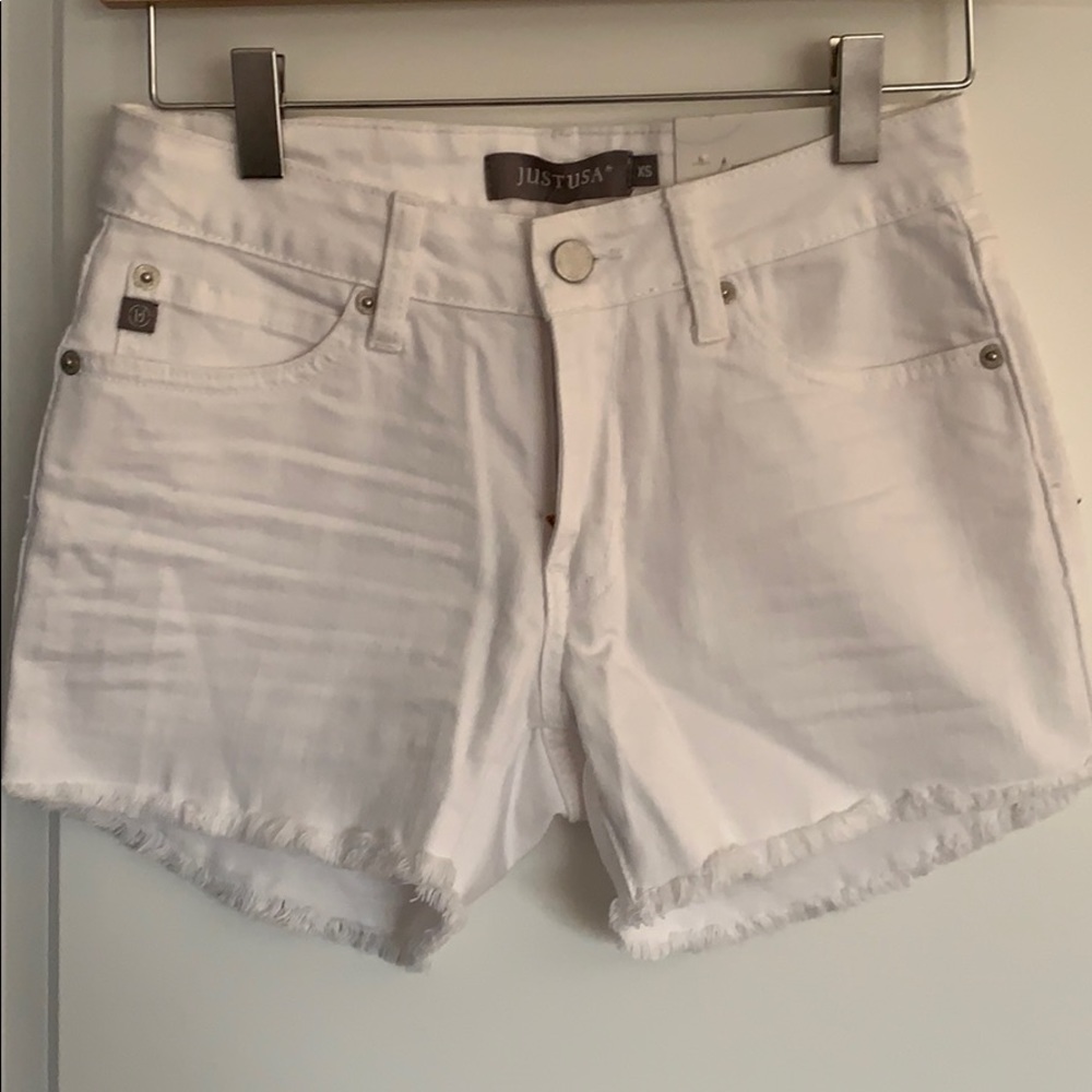 JUST USA cut-off shorts